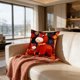 thumbnail image 4 of Year Of The Horses Cute Pillow Horse Ornament Year-End Party Horse Cushion Cover For Sofa Pillow, 4 of 6