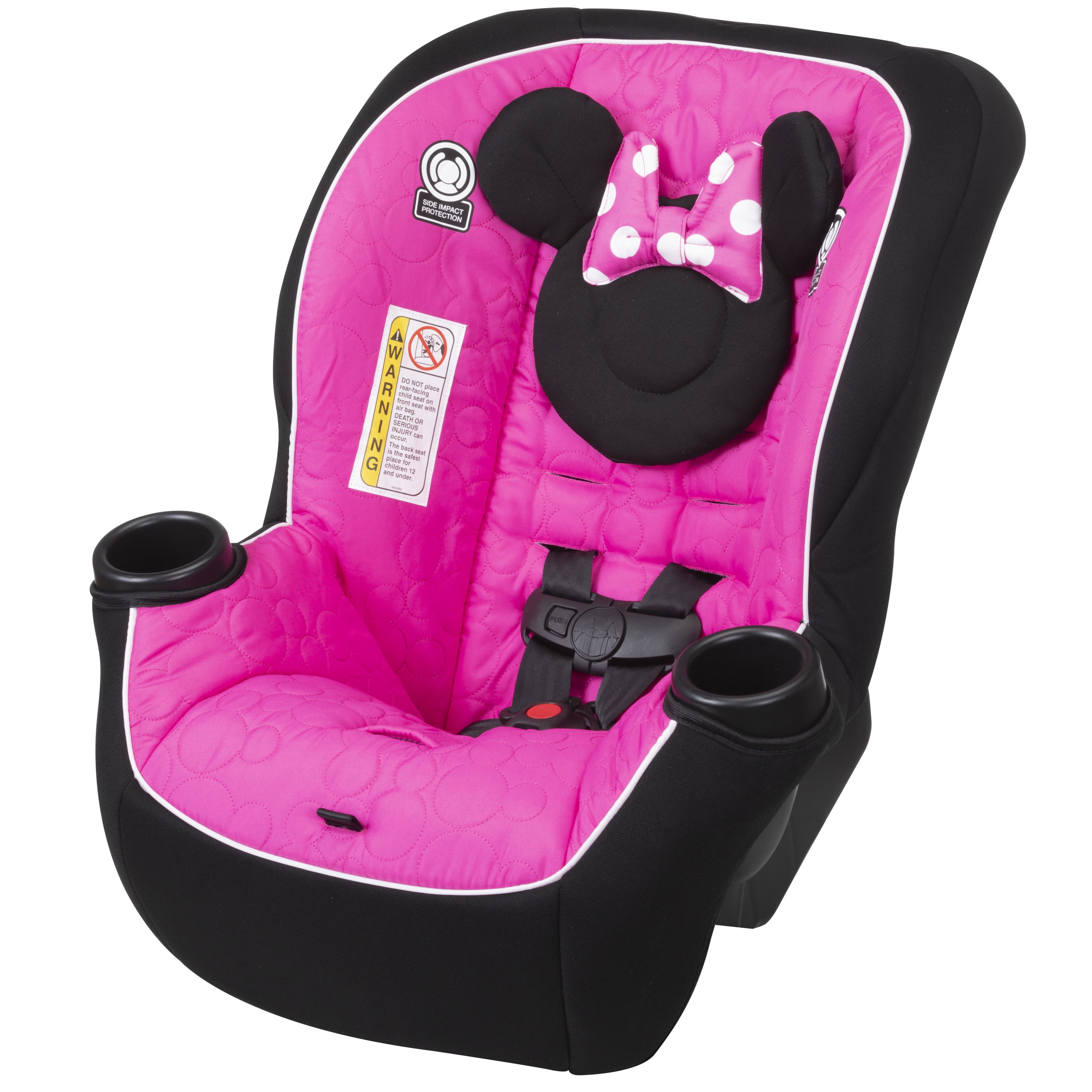 New Disney Minnie Mouse Pink Convertible Car Seat Baby Boy Chair Girls Booster 