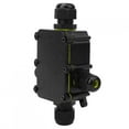thumbnail image 1 of AMONIDA Waterproof Junction Box, IP68 Plastic Junction Box 4m Underwater Connection Wiring Box T100 450VAC 24A UL94V-2 Electrical Junction Box, 1 of 8