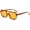 01 Tortoise/Orange, variant on Retro Square Aviator Sunglasses for Women Men Trendy Rectangle 70s Sun Glasses