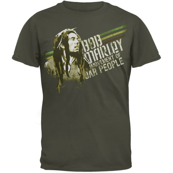 Bob Marley Men's Movement Soft Short Sleeve T Shirt