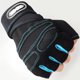 thumbnail image 4 of Women Men Cycling Gloves Wristband Fitness Sport Anti-Slip Shockproof King black M, 4 of 5