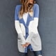 thumbnail image 5 of Cárdigan de mujer, cárdigan casual, abrigo de punto de mujer, suéter de punto, ropa de abrigo de otoño invierno con bolsillos y mangas largas, 5 of 5