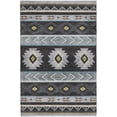 thumbnail image 2 of Addison Rugs Dream Shag Premium Machine Washable Transitional Aztec Midnight Rectangle Rug, 5' x 7'6", 2 of 8