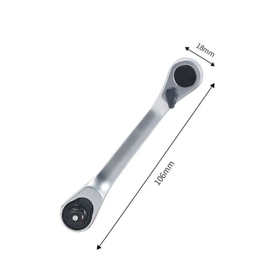 Small Torque Ratchet Wrench 85mm/100mm Socket Wrenches Repair Tool For Bike