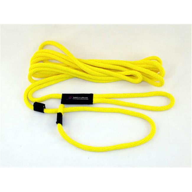 Soft Lines PSW20840YELLOW Floating Dog Swim Slip Leashes 0.5 In