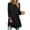 Black, variant on Zeagoo Dressy Tops for Women 3/4 Sleeve Summer Outfits Loose Fit Round Neck T Shirts Fall Dressy Blouses