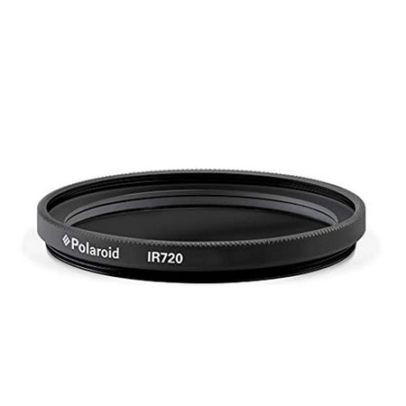 Polaroid Optics 52mm Infrared Filter [X-Ray Effect] – IR720 Removes Most Visible Light Below & Above 720nm Wavelength- Compatible w/ All Popular Camera Lens Models
