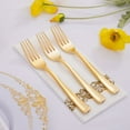 thumbnail image 2 of Chok Cutlery Spoon Portable Plastic Serving Utensils Party Kit Cutters Forks Spoons Banquet, 2 of 6
