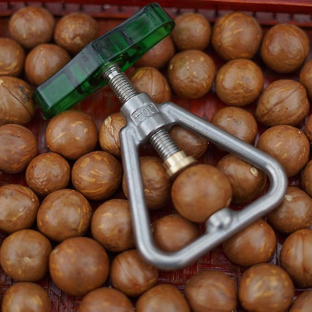 1pc Práctico Macadamia Abridor Herramienta de apertura de cáscara de nuez de ahorro de trabajo para el hogar