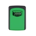 thumbnail image 2 of Caja de Bloqueo de Llaves Almacenamiento de Llaves Caja de Combinación de 4 Dígitos para Montaje en Pared Libre Gran Capacidad de Almacenamien Verde Yotijar Caja de almacenamiento de cerradura con llave, 2 of 10