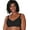 Black, variant on 18 Hour Bounce Control Convertible Wirefree Bra Wicking Cool Comfort 4699