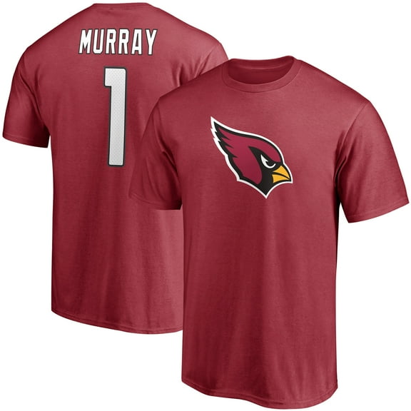 Men's Fanatics Kyler Murray Cardinal Arizona Cardinals Player Icon Name & Number T-Shirt