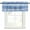 Navy, Azure, White, variant on Kitchen Curtain Valances for Windows,Watercolor Brown Abstract Texture Rod Pocket Small Valance Short Window Treatment for Bedroom Bathroom Living Room,42"x12"