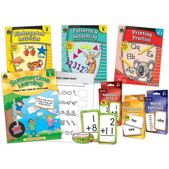 TEACHER CREATED RESOURCES LEARNING AT HOME KINDERGARTEN KIT
