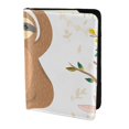 thumbnail image 2 of Pofeuu Cute Sloth In Yoga Pose Tree Print Travel Document Organizer Passport Holder Men Women for Family (6.5 in x 4.5 in),Wallet Holder Credit Card Clutch Bag Case, 2 of 5
