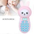 thumbnail image 2 of Electronic Phone Toy Cartoon Kid Mobile Phone Cellphone Music Story Educational Learning ToysPink, 2 of 4