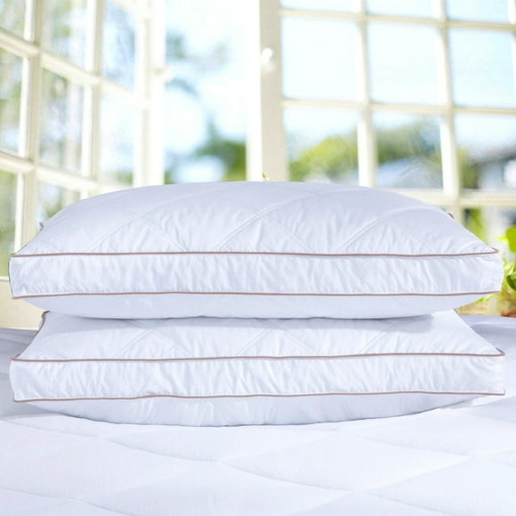Puredown® White MediumFirm Down Pillow set of 2