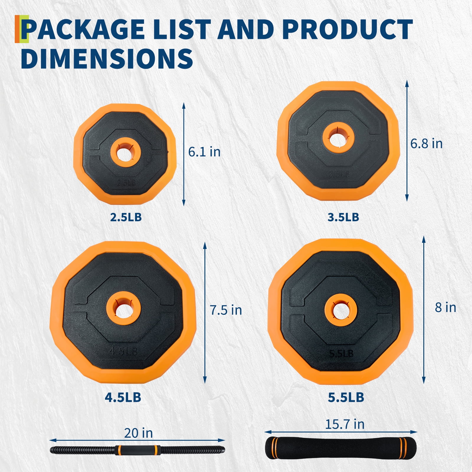 66 lbs lbs Adjustable Dumbbell Set, 4-in-1 Multi-Functional Weights for Home Gym, Converts to Barbell & Kettlebell