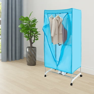 Portable Dryer 110V 1000W Electric Clothes Dryer Machine Double Layer Stackable Clothes Drying Rack for Apartments RV Laundry and More