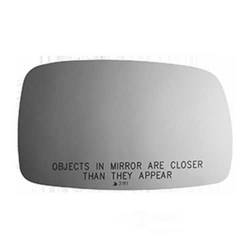 Burco Side View Mirror Replacement Glass - Clear Glass - 3181