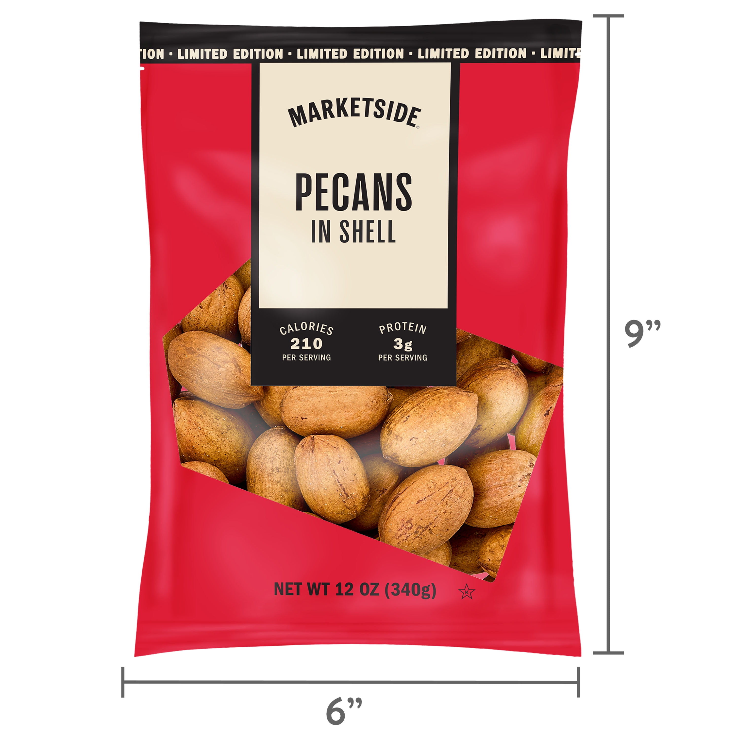 Marketside In-Shell Pecans, 12 oz