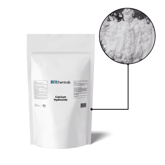 Calcium Hydroxide - 97%+ Concentration - 10 Pounds (10lbs)