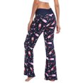thumbnail image 4 of HDE Pajama Pants for Women PJ Pants Comfy Loungewear Fun Wine Glass 3X Plus, 4 of 6