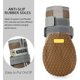 thumbnail image 5 of 2 pares de botas protectoras para perros, zapatos impermeables para perros, adecuados para perros medianos y grandes, color caqui (talla 2) brillar Electrónica, 5 of 5