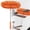 Orange, variant on FXMLRLK Extendable Bendable Duster 14.4 to 61.8 inch Flexible Cleaning Duster for Ceiling Bed Bottom Fan Dust Removal Multifunctional Household Dust Sweeper with Retractable Pole.Blue