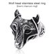 thumbnail image 3 of Sonducket Anillo de estilo Punk para hombre de acero inoxidable, anillos personalizados, regalo de joyería, accesorio de vestir para club nocturno, Ropa, zapatos y accesorios Miscelánea Talla 11 Sonducket AP015121-05, 3 of 6