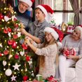 thumbnail image 2 of 24pcs 1.18" Small Christmas Ball Ornaments Shatterproof Christmas Decorations Tree Balls for Holiday Wedding Party Decoration, Tree Ornaments Hooks Included (Orange, 3cm/1.18"), 2 of 6