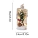 thumbnail image 3 of Velas LED navideñas | Velas electrónicas sin llama con diseño de árbol de cristal para decoración navideña | Decoración de mesa a pilas para el hogar, fiestas y repisas | Juego de 1, 3 of 6