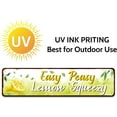 thumbnail image 4 of Vintage Lemon Themed Decorative Sign, Easy Peasy Lemon Squeezy, 4x16 Inch Aluminum Wall Mount, 4 of 5