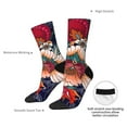 thumbnail image 2 of Yiaed Paisley2 Print Great elasticity Crew Socks Sports socks for Men and Women, 2 of 5