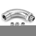 thumbnail image 1 of J‑Shaped Oxygen Sensor Restrictor Connector with Adjustable Gas Flow Inserts Check Engine Light Eliminate, 1 of 5