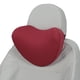 thumbnail image 1 of Almohada para reposacabezas de automóvil Unique Bargains Almohada de soporte para cuello ergonómica y cómoda Poliéster, Espuma de Memoria Ancho ajustable Rojo Vino 1 Pc para conducción y viaje, 1 of 7