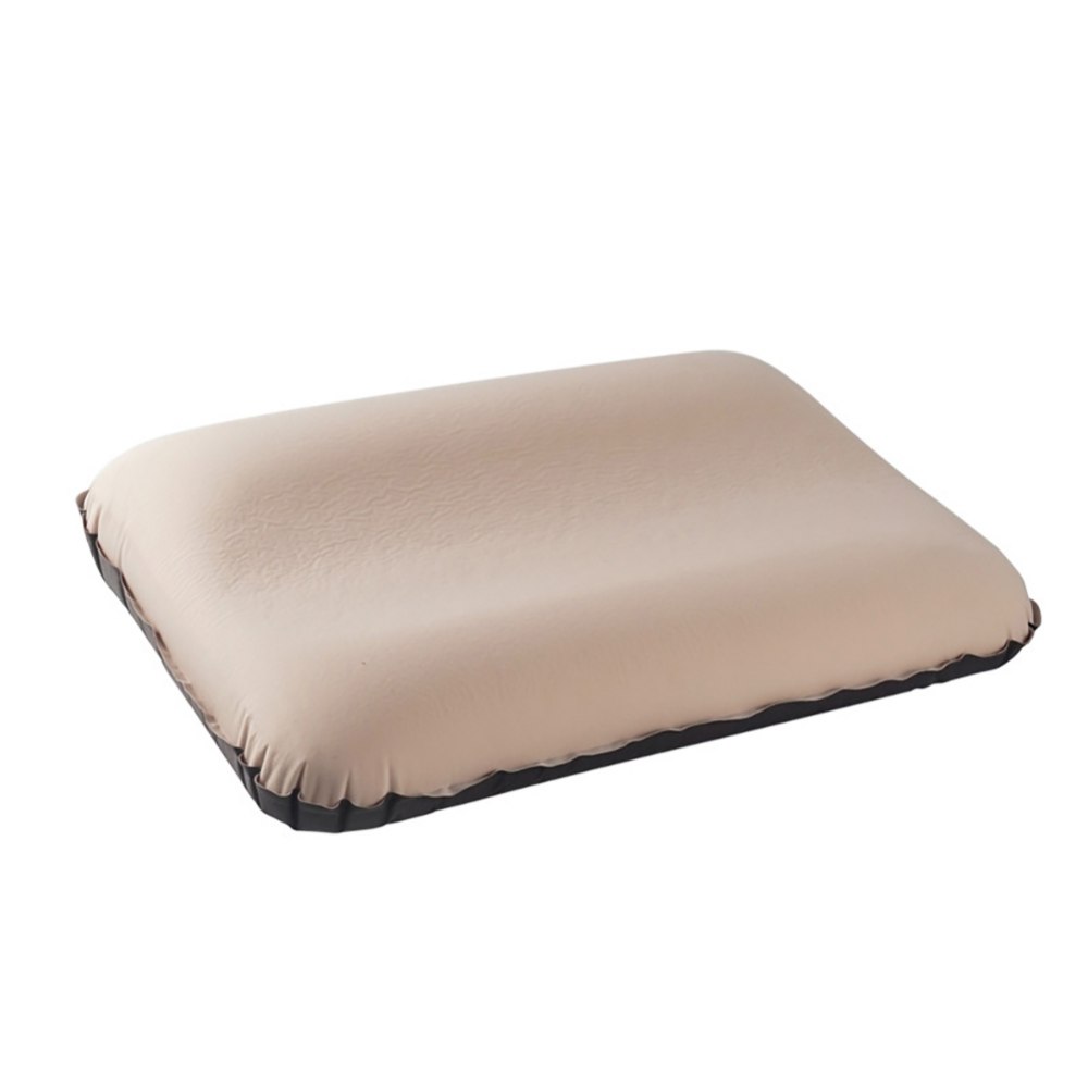 Self Inflating Camping Pillow, Foam Inflatable Travel Pillow for Sleeping, Compressible Portable