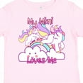 thumbnail image 4 of Inktastic My Mimi Loves Me Unicorn Girls Toddler T-Shirt, 4 of 5