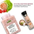 thumbnail image 4 of Himalayan Chef Himalayan Fine and Coarse Pink Salt Hand-Minded, Sun-Dried, Flavor Burst! Spice Up Meals & Relax With Minerals 10 lbs Jar Pack of 2, 4 of 10