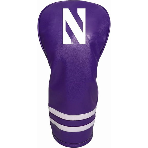 Team Golf NCAA NORTHWESTERN Vintage Driver Headcover (Color) - Printed