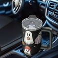 thumbnail image 5 of Halloween Gift Cup, Pumpkin Witch Tumbler 30oz with Handle and Straw, Spooky Insulated Coffee Mug, 5 of 5