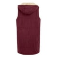 thumbnail image 4 of Women Vest Casual Stand Collar Sleeveless Jacket Warm Winter Reversible Zip Up Outerwear With Pockets Light Light Zip Vest for Women plus Size Womens Vests 3x Womens Vest Long Length Metallic Puffy, 4 of 4