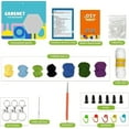 thumbnail image 2 of Crochet Kit - Crochet Kit for Beginners Kids,Crochet for Beginners,Knitting kit,Crochet Hook,Beginner Crochet kit for Adults,Knitting kit for Beginners Adult (Frog, OWL and Penguin - 3 Units), 2 of 8