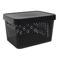 thumbnail image 1 of Caja con Tapa Plastic Trends Modelo Paris Capacidad 17Lts Color Negro 1 Pieza, 1 of 4