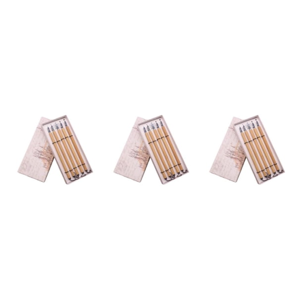 Matsuzay 5pcs / set Luxury Feel Elegant Calligraphy Pen Set para una escritura suave Fácil de sostener Bolígrafos de caligrafía duraderos Type1 NO1