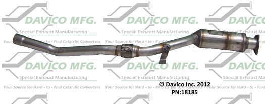 Davico Mfg 48185 Dealer Alternative Direct-Fit Catalytic Converter