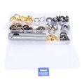 thumbnail image 4 of Juego De Ojales De Ojales, Kit De Herramientas De Ojales De Metal Galvanizado De Fácil Instalación Grande De 12 Mm Para Ropa Para Cinturones Para Bolsos ANGGREK Fabric Grommet Kit, 4 of 8