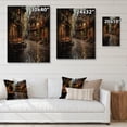 thumbnail image 4 of Designart "Old Town Germany Cologne wall decor I" Cityscapes Print on Natural Pine Wood, 4 of 5