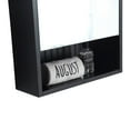 thumbnail image 3 of Fine Fixtures Venezian Medicine Cabinet Black 18" N/A, 3 of 5